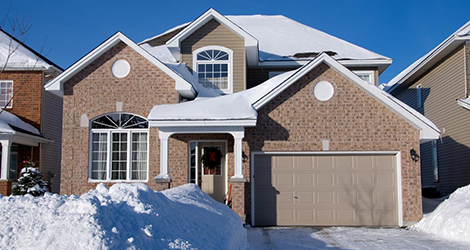 Residential snow removal services